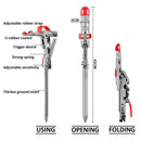 Fishing Automatic Bracket Fishing Rod Pole Stand Holder Adjustable Spring D S3B2
