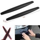 2PCS Carbon Fiber Texture Anti-rub Protector Car SUV Bumper Edge Guard CPO
