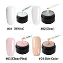 Douborq Uv Builder Gel Crystal Nails Transparent Uv Gel For French Art Tips