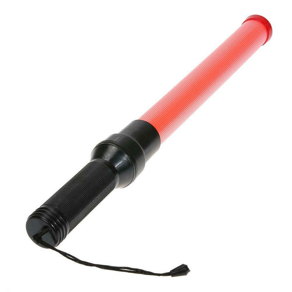 Traffic Rescure Signal Road Control Warning Flashing Light LED Baton(Red) A#S