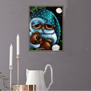 DIY Cartoon Owl Diamond Painting Cross Stitch Kits for Mosaic Home Decor 2#