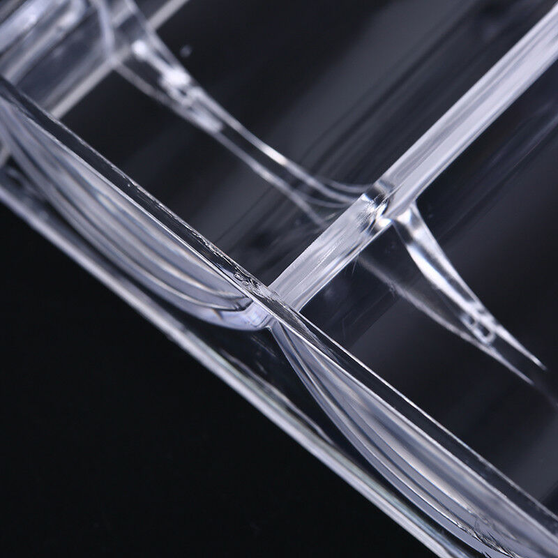 100X capacity poker chips box poker acrylic chips tray chips case with cov ME