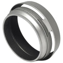 Filter Adapter Ring + Aluminum metal Lens Hood for Fujifilm Fuji FinePix X1 O2W1