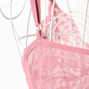 Sexy Lady Deep V Neckline Short Nightdress Lace Nightwear Perspective