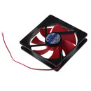 1pc Mini 120x120x25mm DC 12V 0.16A 2 Pin 7-Blade Blower Cooling Fan Cooler ES