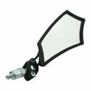 1 Pair Red Motorcycle Motorcycle Scooter Bicycle 8mm 10mm Rearview Mirror U