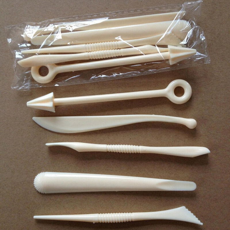 1 Set 5 Pcs Polymer Clay Tools Polyform Sculpey Plastic Tools Set For Shapi R^i