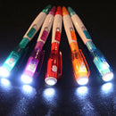 2Pc Multifunctional School Office Supply Ballpoint Pen With LED Light Intriguing