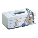 Mediterranean Style Marine Series Tissue Box Cover Paper Towel Box Home Dec