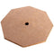 6" Wooden rubber drum pad