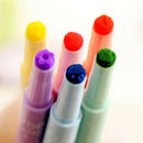 12pcs Marker Pens Soft writing Headed Fluorescent Pen Art Highlighter Draw YUO