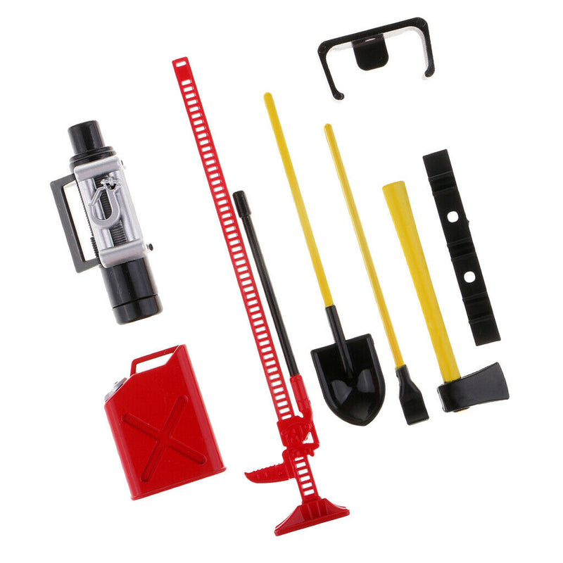 1:10 Scale Metal Roof Rack Mini Cargo Decoration for HSP Redcat RC4WD RC Car -