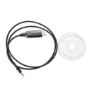 USB Programming Cable + Driver Software CD for VX-5R Black