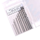 Micro Aluminum Hand Drill With Keyless Chuck+10x Twist Drills Rotary Toolsã€NM&