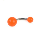 7Pcs Glowing Charm Acrylic Belly Button Navel Bar Rings Body Piercing Jewelry