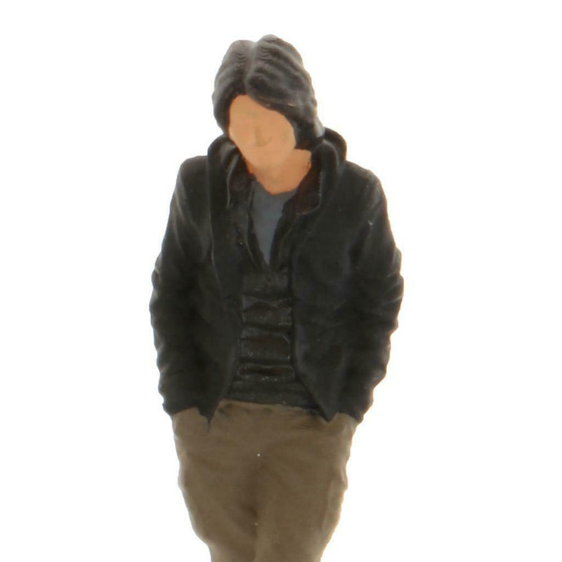 2x 1:64 Mini Tiny People Street Sand Table Layout Scenery Diorama Decor