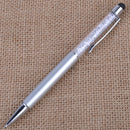 6pcs Crystal Ball Point Pen Capacitive Stylus Pen Phone Touch Screen Pen Office