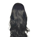 Black Women Long Full Wavy Front Wig Curly Natural Hair Wigs Middle Part Natural