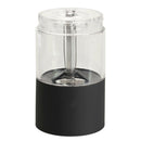Electric Salt Spice Pepper Herb Mills Grinder with LED Light Black