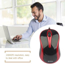 A4TECH N-360 USB Wired 1000DPI Symmetrical Ergonomic Optical Mini Mouse