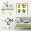 5D DIY Full Drill Diamond Painting Cactus Embroidery Mosaic Craft Kit Decor