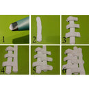 3pcs Basket Weave Tips Icing Piping Nozzle Tips Stainless Steel Tube Nozzles JR