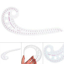 3In1 Sew French Curve Ruler Metric Measure for Sewing Dressmaking Tailor Tool