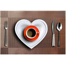 Placemat,Crossweave Woven Vinyl Non-Slip Insulation Placemat Washable Table B2Z4