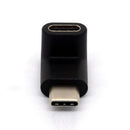 90 Degree Type C Adapter, USB C Male to Female Adapter Upward and Downward  F7B8