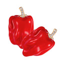 New Pepper Enamel Brooch Pin Collar Decor Badge Corsage Party Banquet Jewelry %a