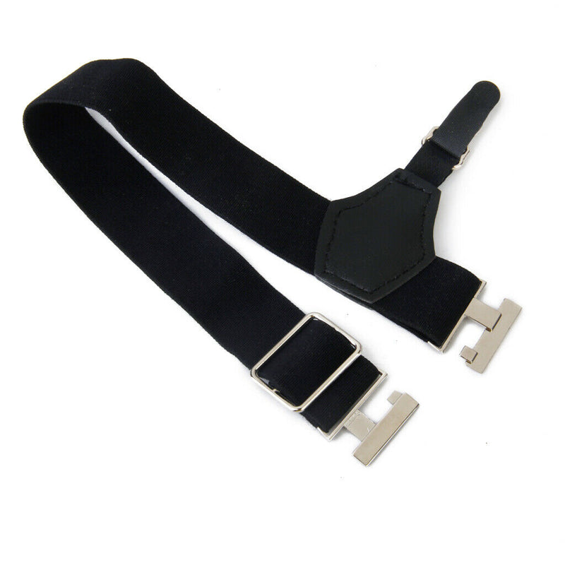 Unisex 1 Pair Elastic Webbing Adjustable Garters Sock Suspender Accessories