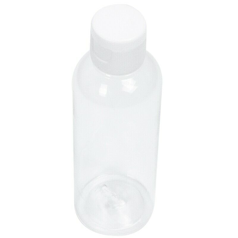 20 Pieces 100ml Plastic shampoo bottles Plastic Bottles for Travel Containe H5Q4