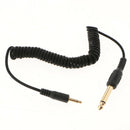 3.5mm to 6.35mm Male Plug Flash PC Sync Cable Cord for FS350 FS520 RF-16NE