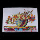 1 Set Lily Flower Patterns Counted Cross Stitch Kits Sets 11CT Decorations