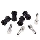 Wheel Hex Hub 12mm To 20mm Extension Adaptorx4 Longer Combiner Coupler
