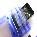 Waterproof Bag Dry Pouch Protector Cover For Cellphone Mobile Swimming Blue