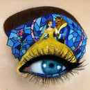 5D DIY Full Drill Diamond Painting Beast Girl Eye Cross Stitch Embroidery
