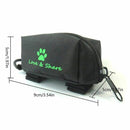 Poop Bag Dispenser, Dog Poop Bag Holder Leash Attachment - Walking, Running Q2D7