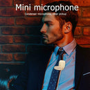 Clip-on Lavalier Audio 3.5mm Collar Condenser Lapel Unidirectional Microphone