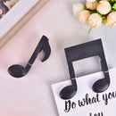 Creative Musical Notation Paper Clip Clothes Pegs Notes Food Bag Sealing