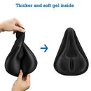 Soft Silicone Bike Seat Cover Bicycle Saddle Cushion with Seat Rain Cover