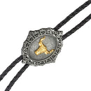 Western Cowboy  Cow Head Bolo Tie Rodeo Necktie Bolas Tie