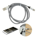 Aluminum Alloy Nylon Type-C Power Data Cable for Android Smart Phone Tablet