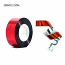 2PCS  Bird Deterrent Tape Audible Visual Flash Reflective Scare Repeller Ribbon