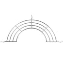 Stainless Steel Semi-circular Oil Drain Rack Home Baking Cooking Oil Drip Filter