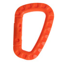 2 Pcs Plastic Carabiner D-Ring Key Chain Clip Hook Outdoor Camping Buckle SnTBTE