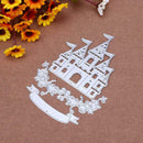 3pcs Cutting Dies Metal Blessing Town DIY Scrapbooking Embossing Stencils