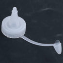 12pcs 100ml transparent Squeeze measuring white dispensing bottle