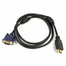 1.8 Meters 6FT HDMI Male to VGA HD-15 Male Cable