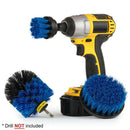 3pcs Tile Grout Power Scrubber Cleaning Brush Attachment Tub Cleaner Combo  G5M9